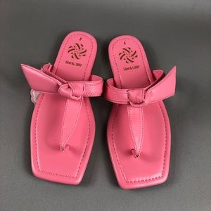 Sam & Libby Women’s Tie Bow Sandals